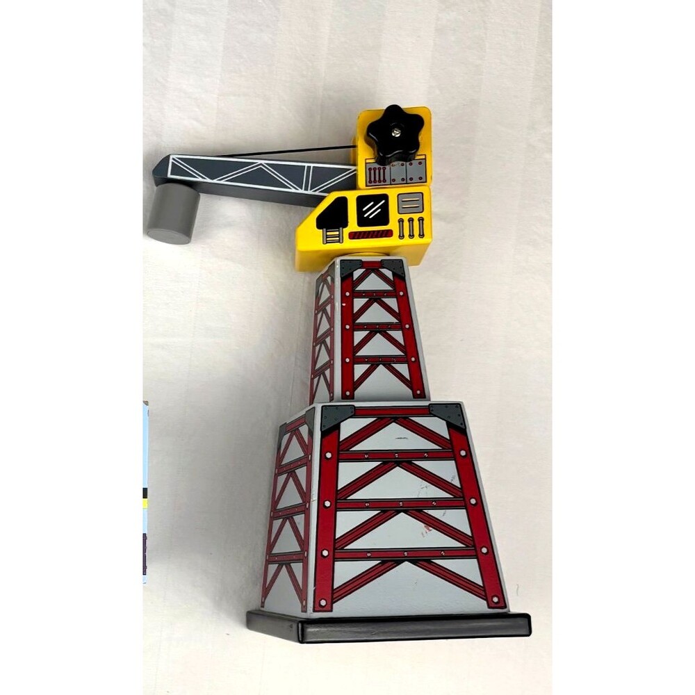 Imaginarium Brio Compatable Wood Railway Track Magnetic Crane